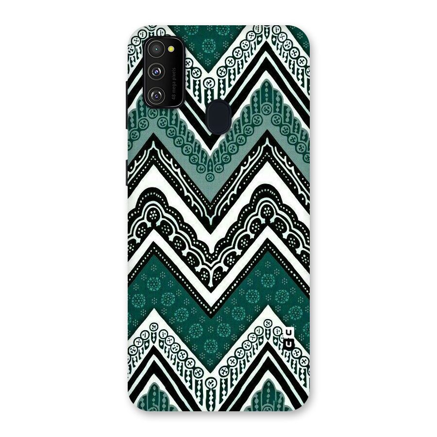 Patterned Chevron Back Case for Galaxy M30s