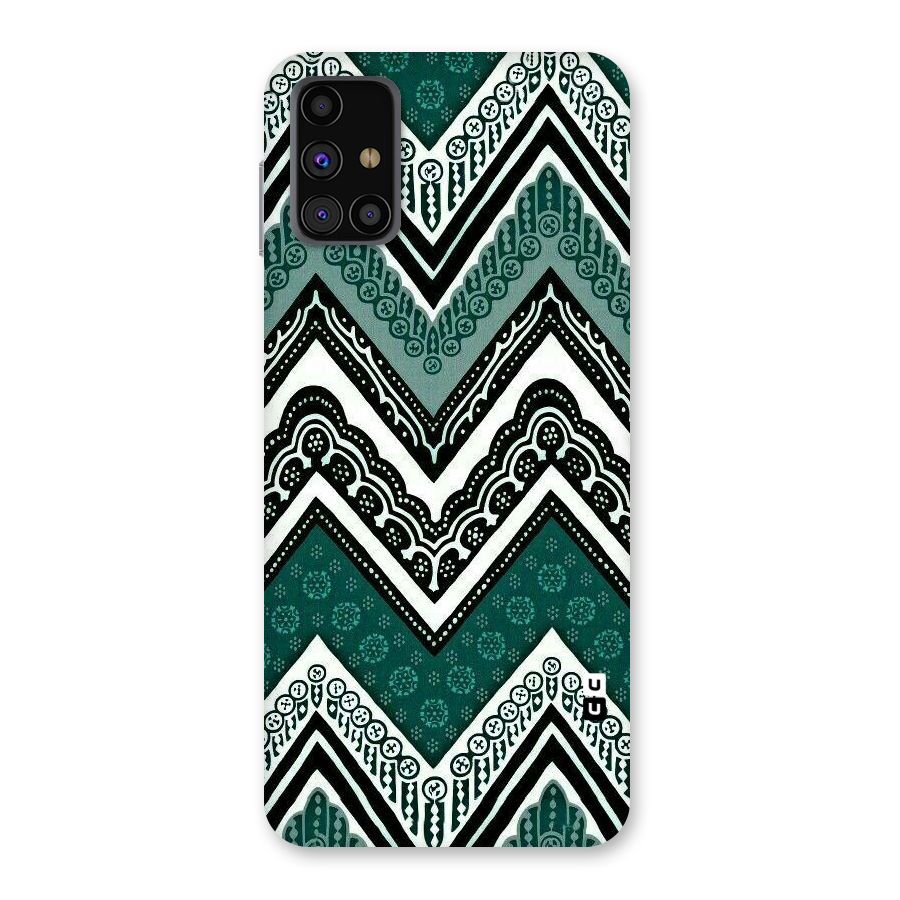 Patterned Chevron Back Case for Galaxy M31s