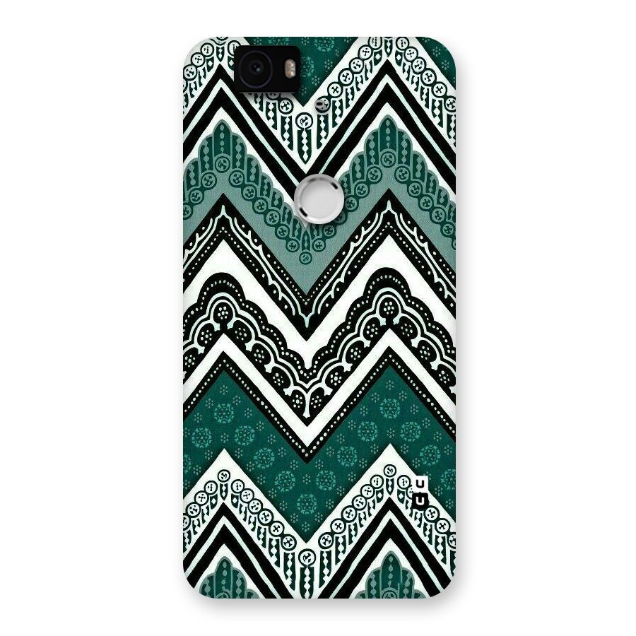 Patterned Chevron Back Case for Google Nexus-6P