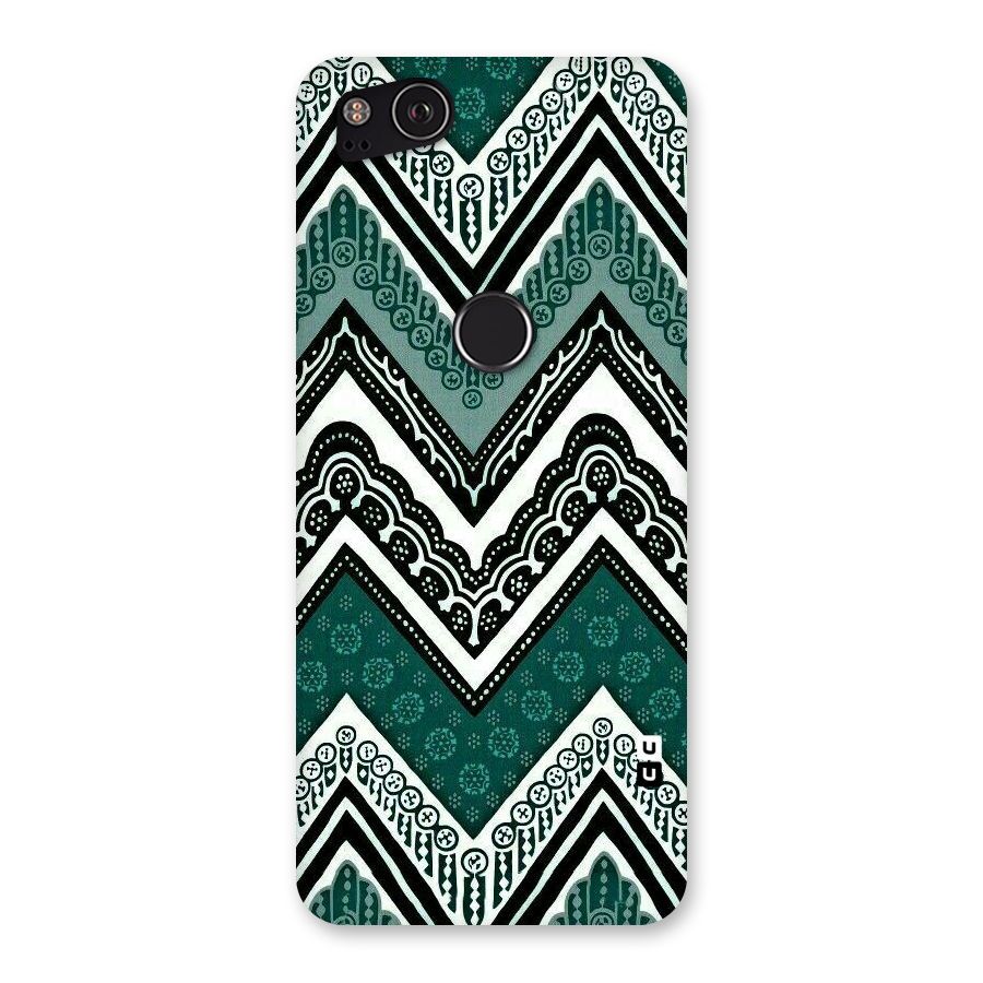 Patterned Chevron Back Case for Google Pixel 2