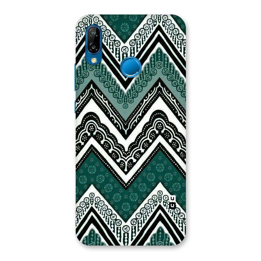 Patterned Chevron Back Case for Huawei P20 Lite