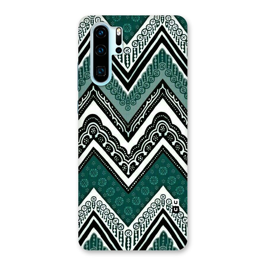Patterned Chevron Back Case for Huawei P30 Pro
