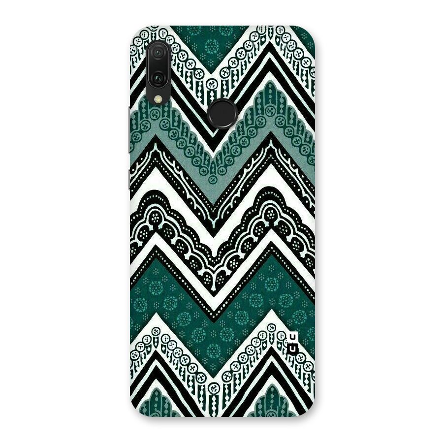 Patterned Chevron Back Case for Huawei Y9 (2019)