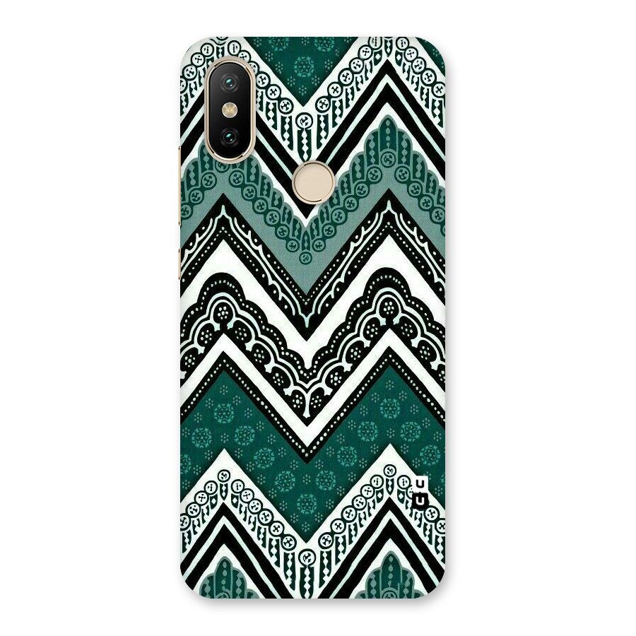 Patterned Chevron Back Case for Mi A2