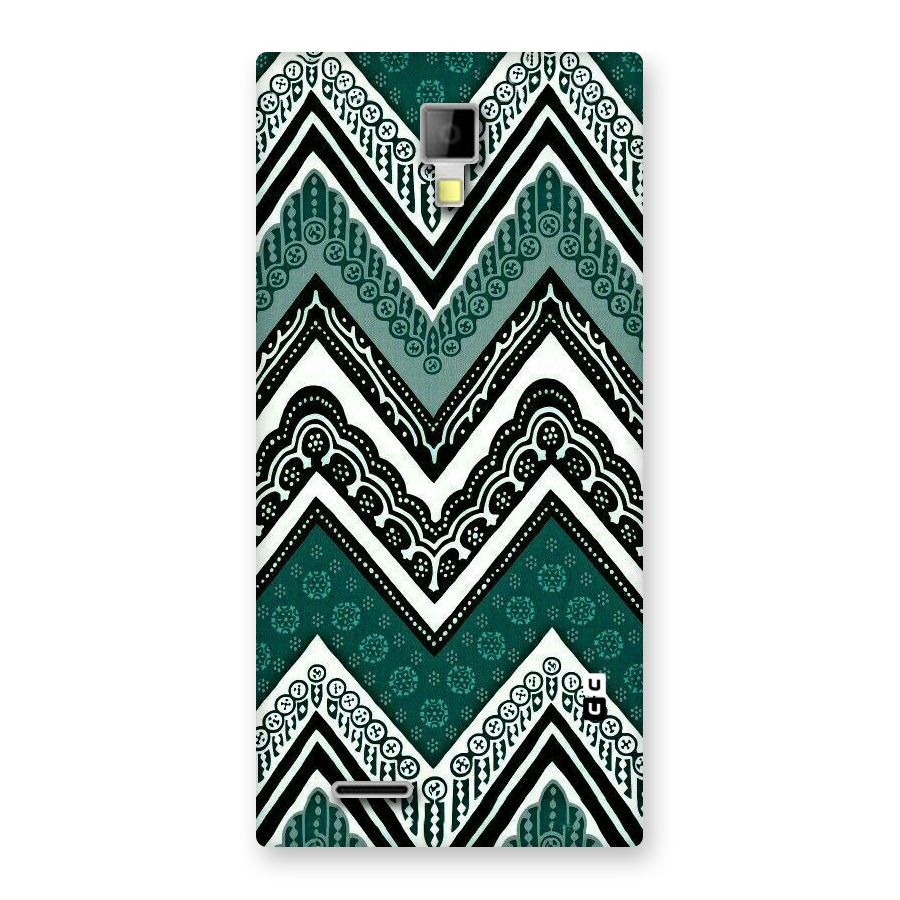 Patterned Chevron Back Case for Micromax Canvas Xpress A99