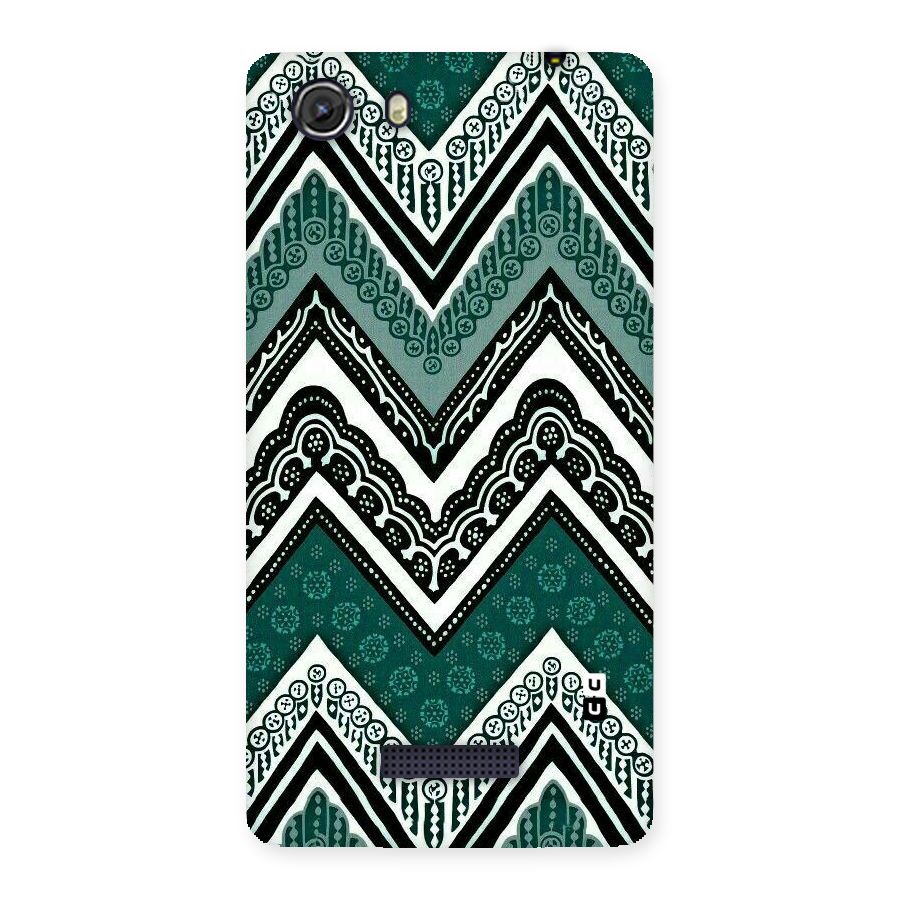 Patterned Chevron Back Case for Micromax Unite 3
