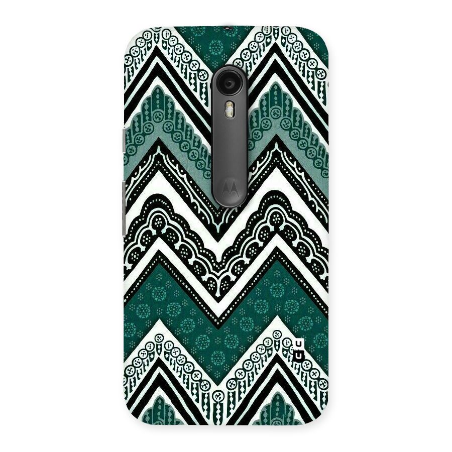 Patterned Chevron Back Case for Moto G3