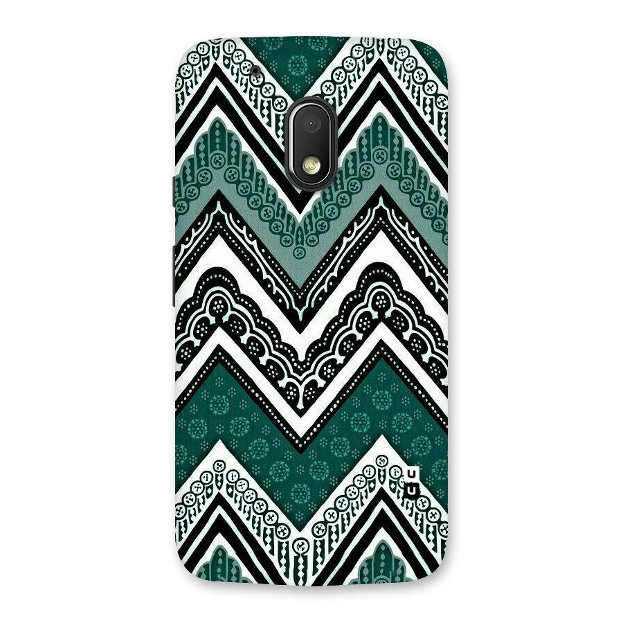 Patterned Chevron Back Case for Moto G4 Play