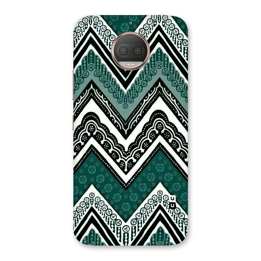 Patterned Chevron Back Case for Moto G5s Plus