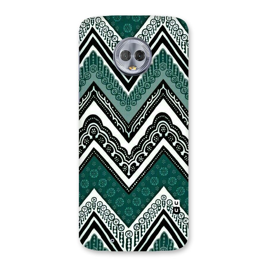Patterned Chevron Back Case for Moto G6