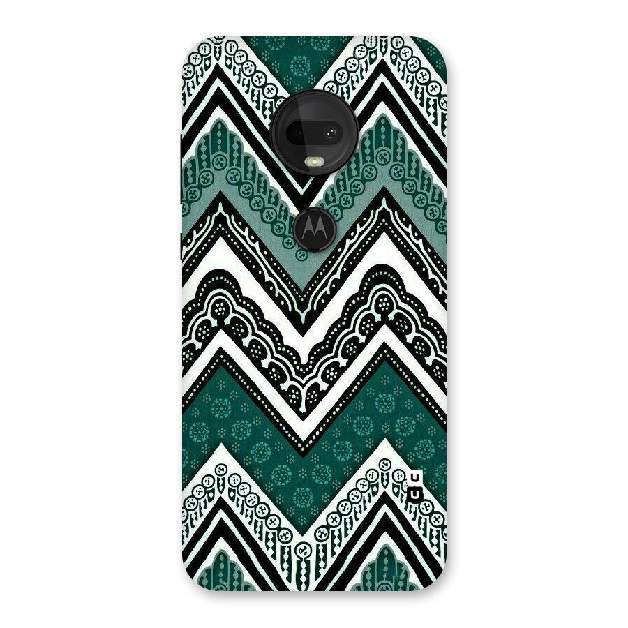 Patterned Chevron Back Case for Moto G7