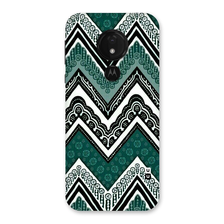 Patterned Chevron Back Case for Moto G7 Power