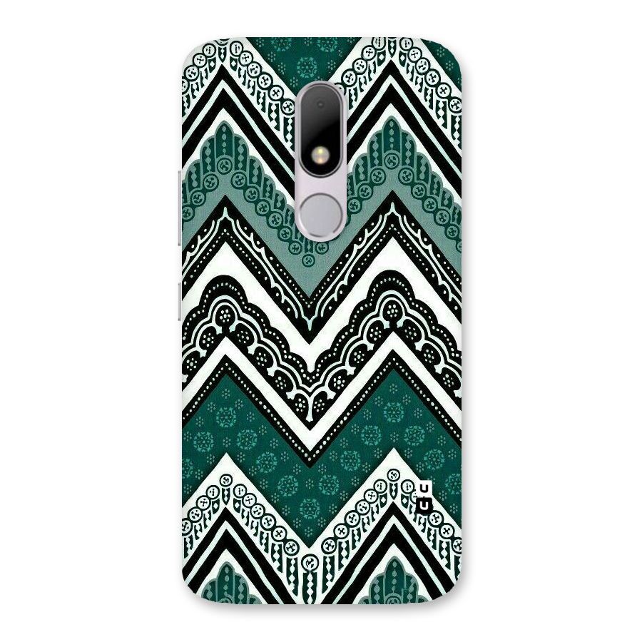 Patterned Chevron Back Case for Moto M
