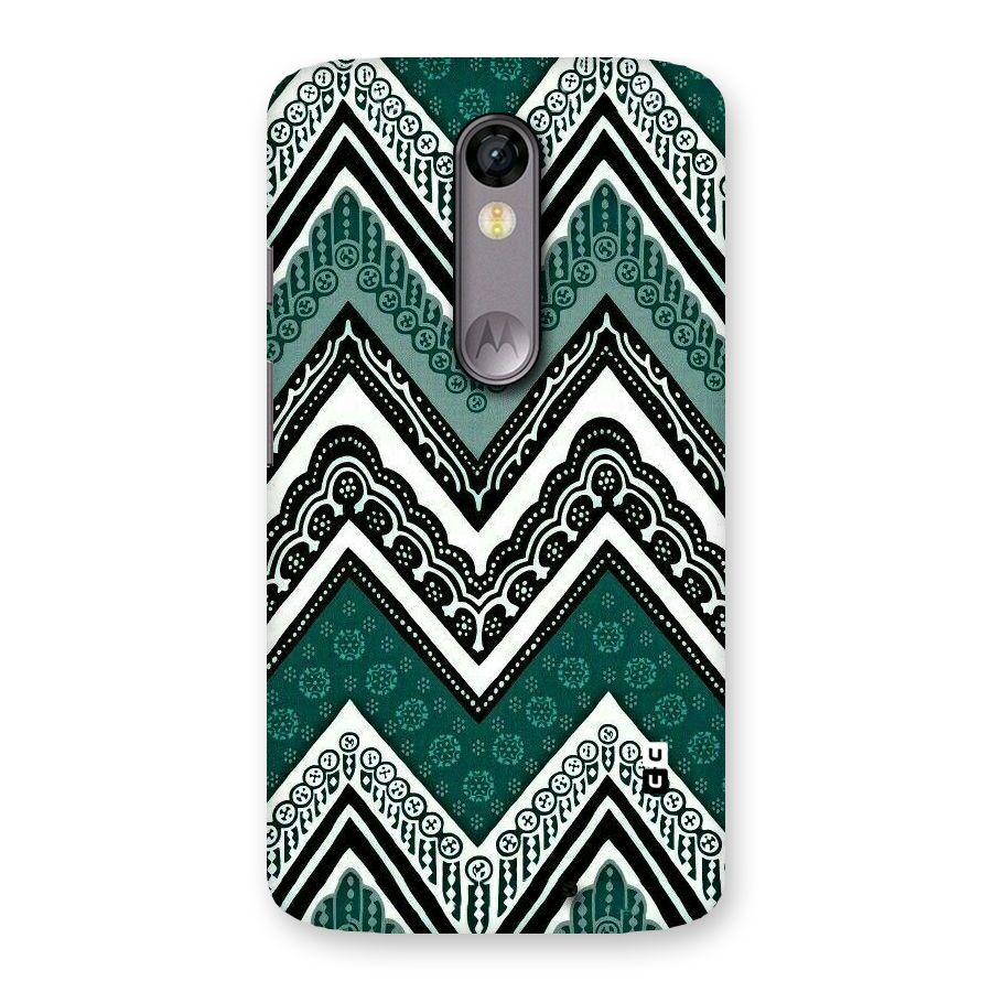 Patterned Chevron Back Case for Moto X Force