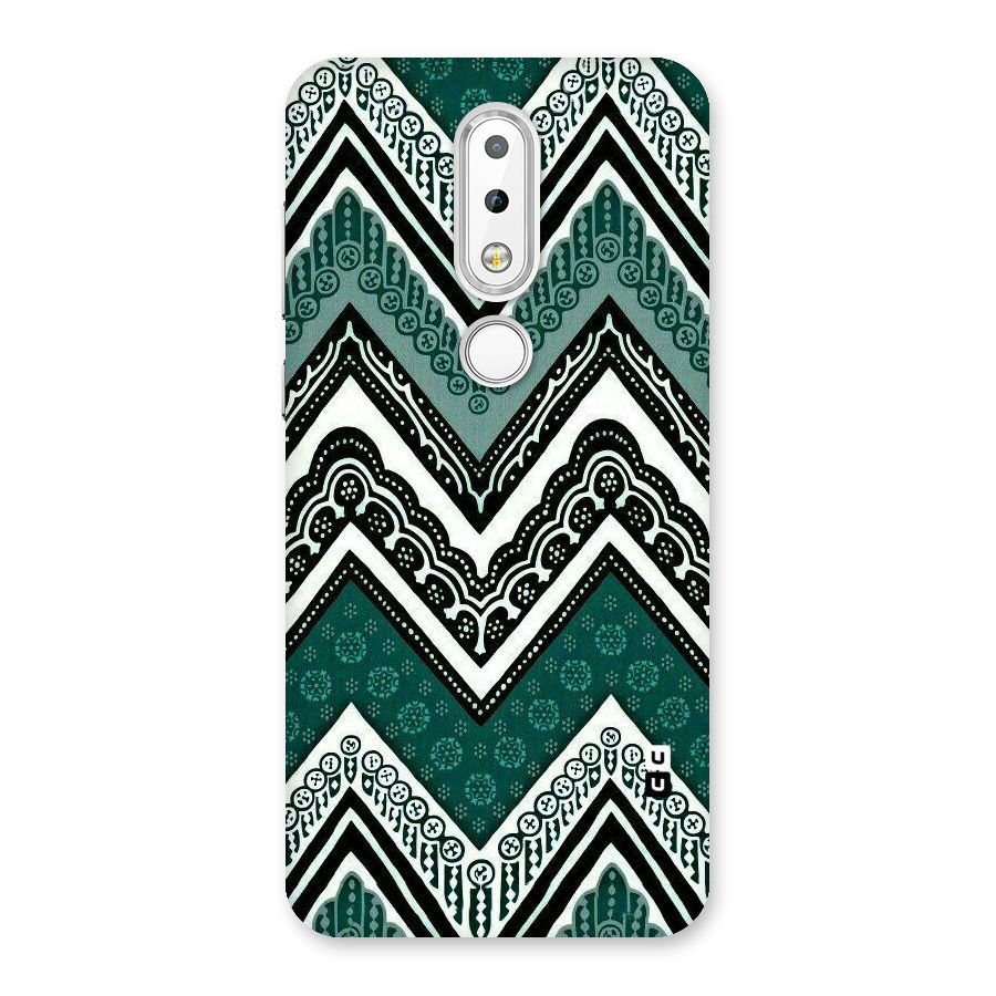 Patterned Chevron Back Case for Nokia 6.1 Plus