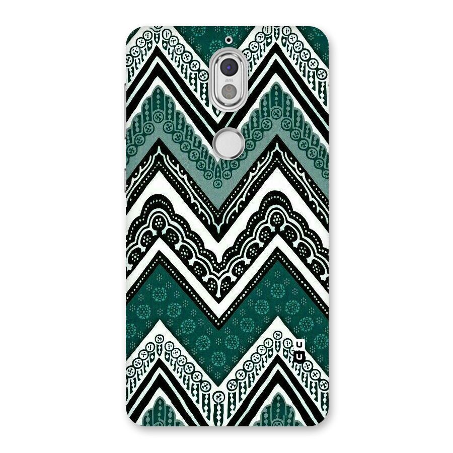 Patterned Chevron Back Case for Nokia 7