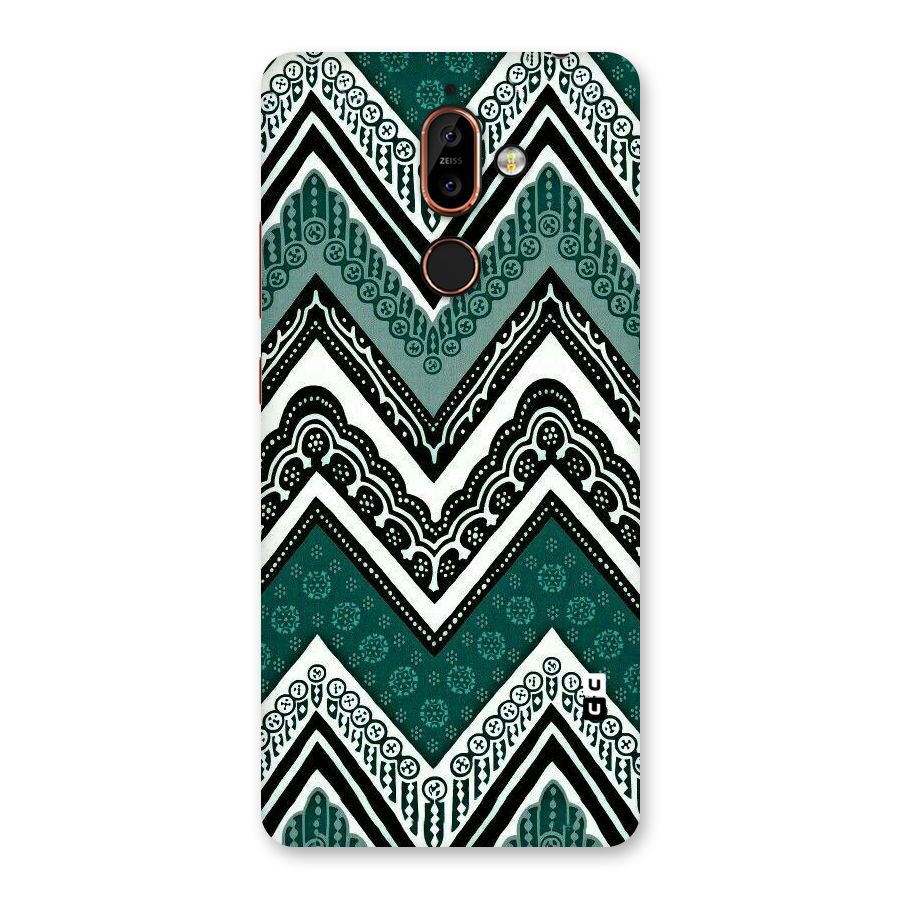Patterned Chevron Back Case for Nokia 7 Plus