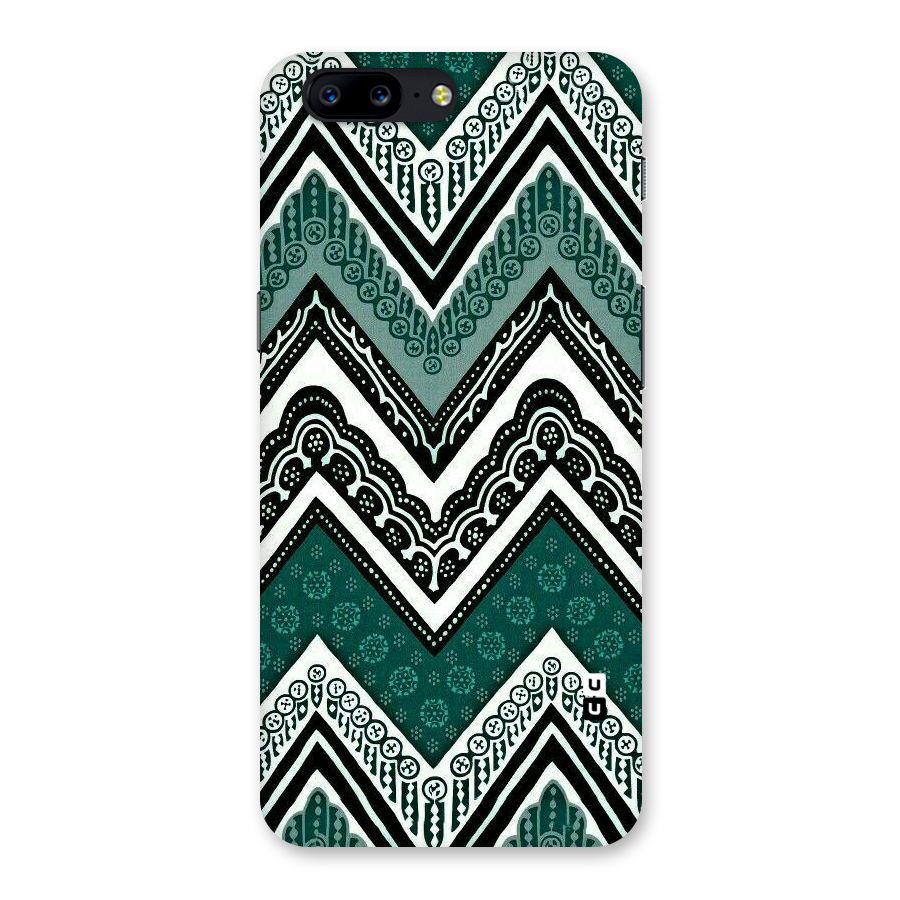 Patterned Chevron Back Case for OnePlus 5