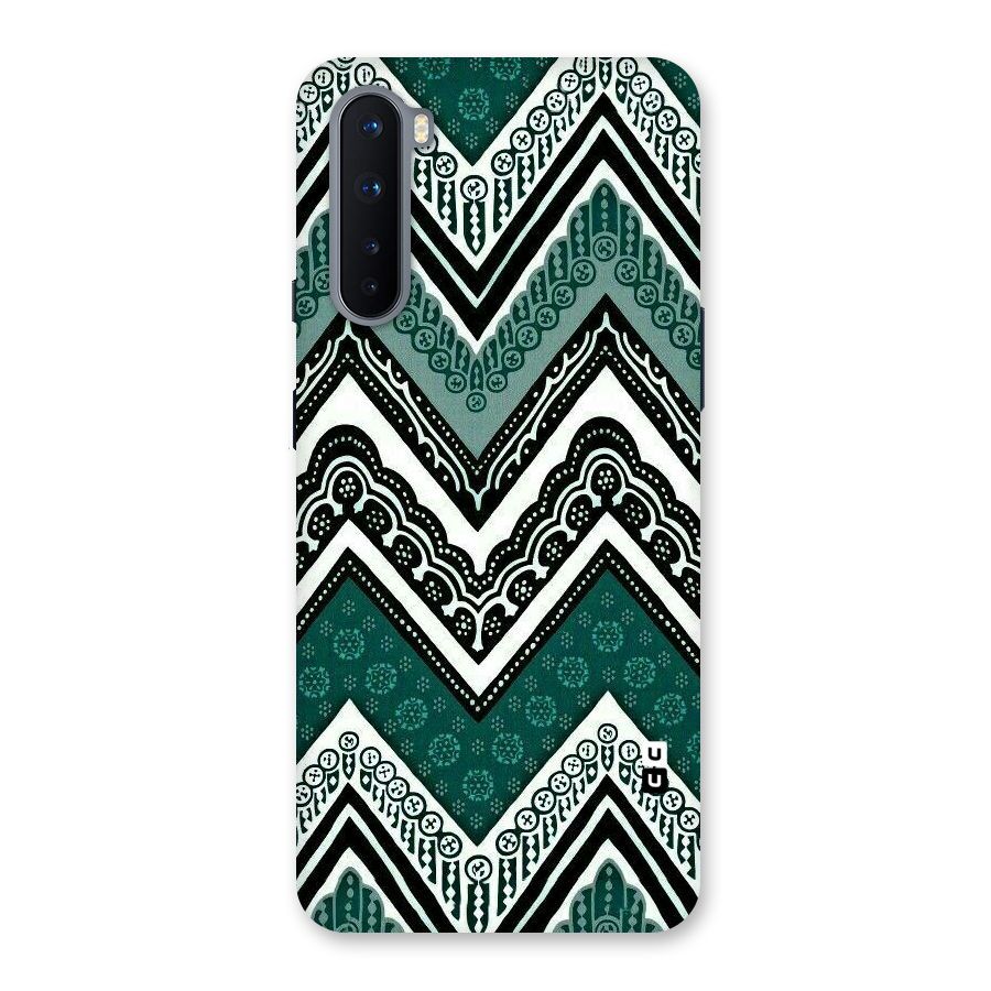 Patterned Chevron Back Case for OnePlus Nord