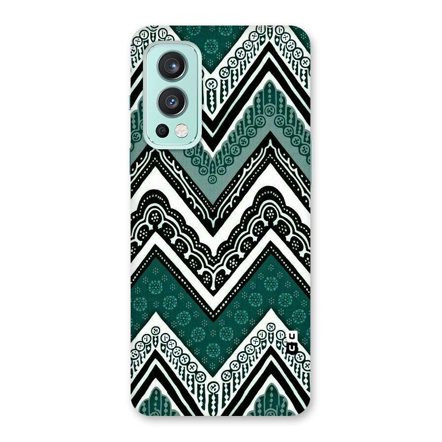 Patterned Chevron Back Case for OnePlus Nord 2 5G