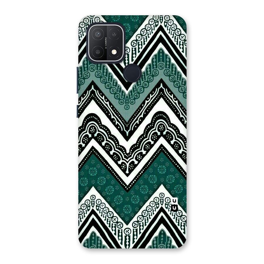 Patterned Chevron Back Case for Oppo A15