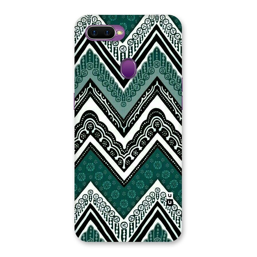 Patterned Chevron Back Case for Oppo F9