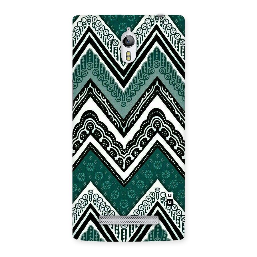 Patterned Chevron Back Case for Oppo Find 7