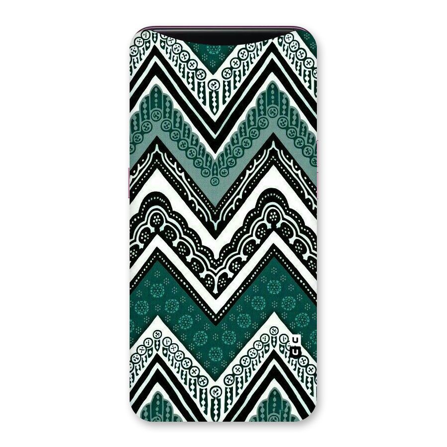Patterned Chevron Back Case for Oppo Find X