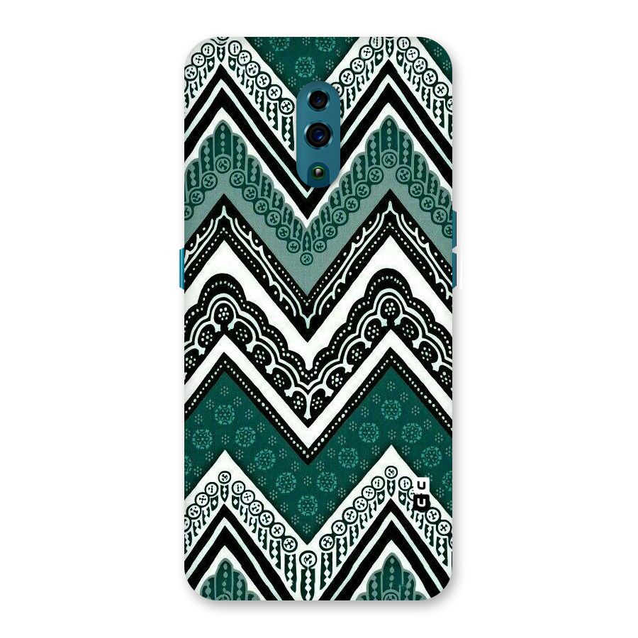 Patterned Chevron Back Case for Oppo Reno