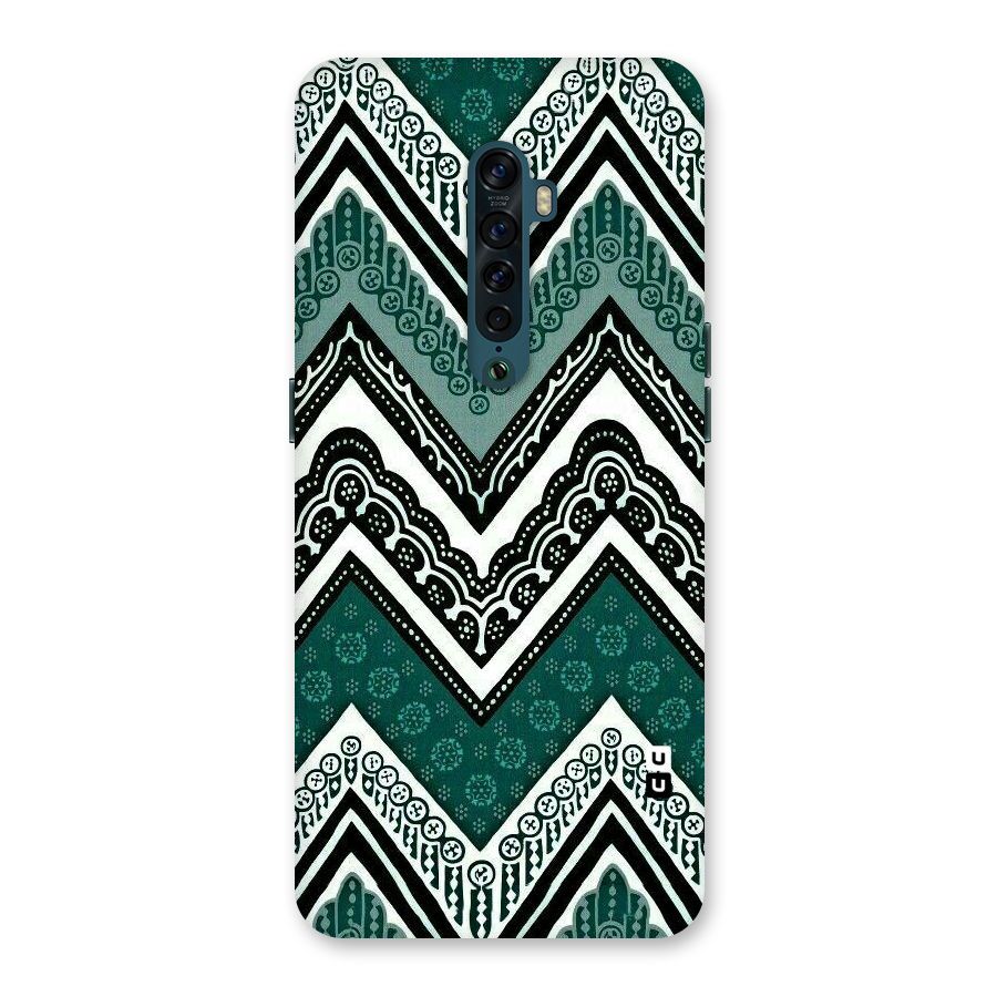 Patterned Chevron Back Case for Oppo Reno2