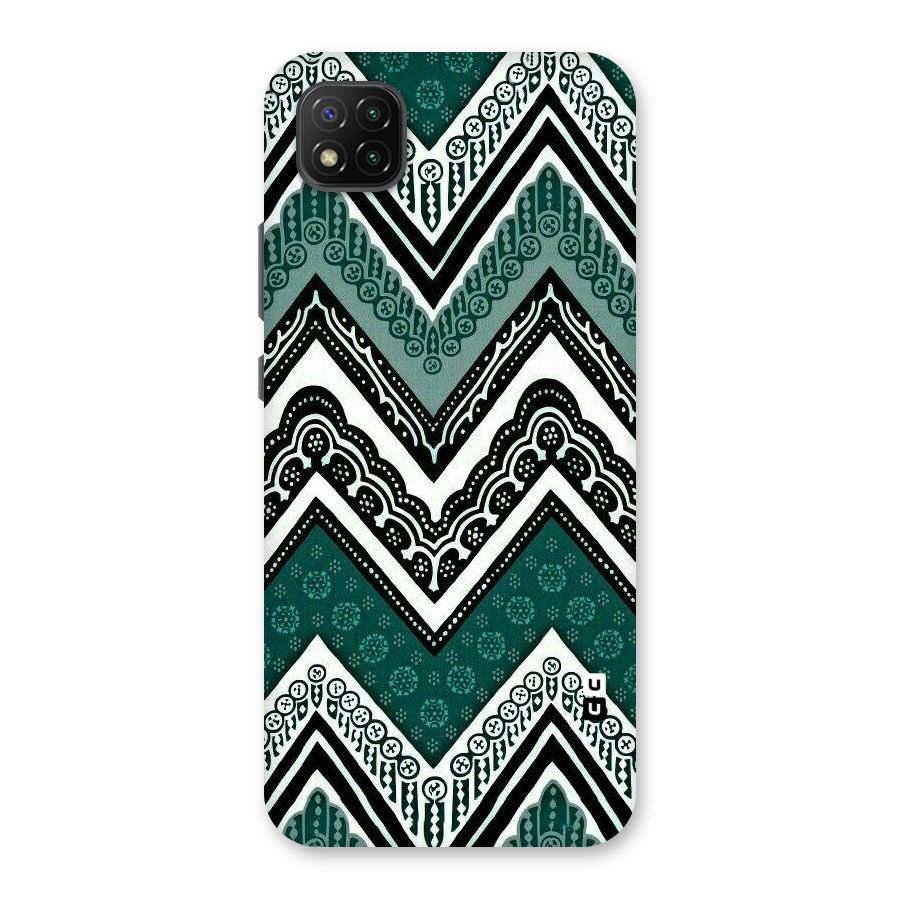 Patterned Chevron Back Case for Poco C3