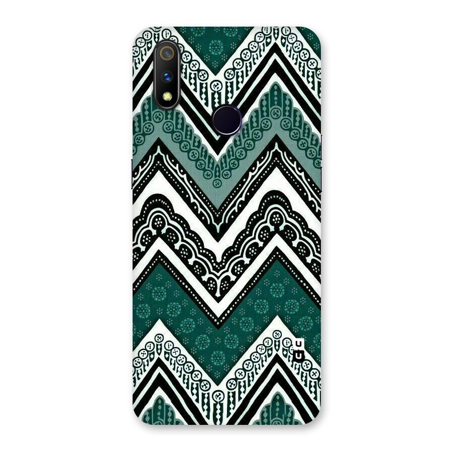 Patterned Chevron Back Case for Realme 3 Pro