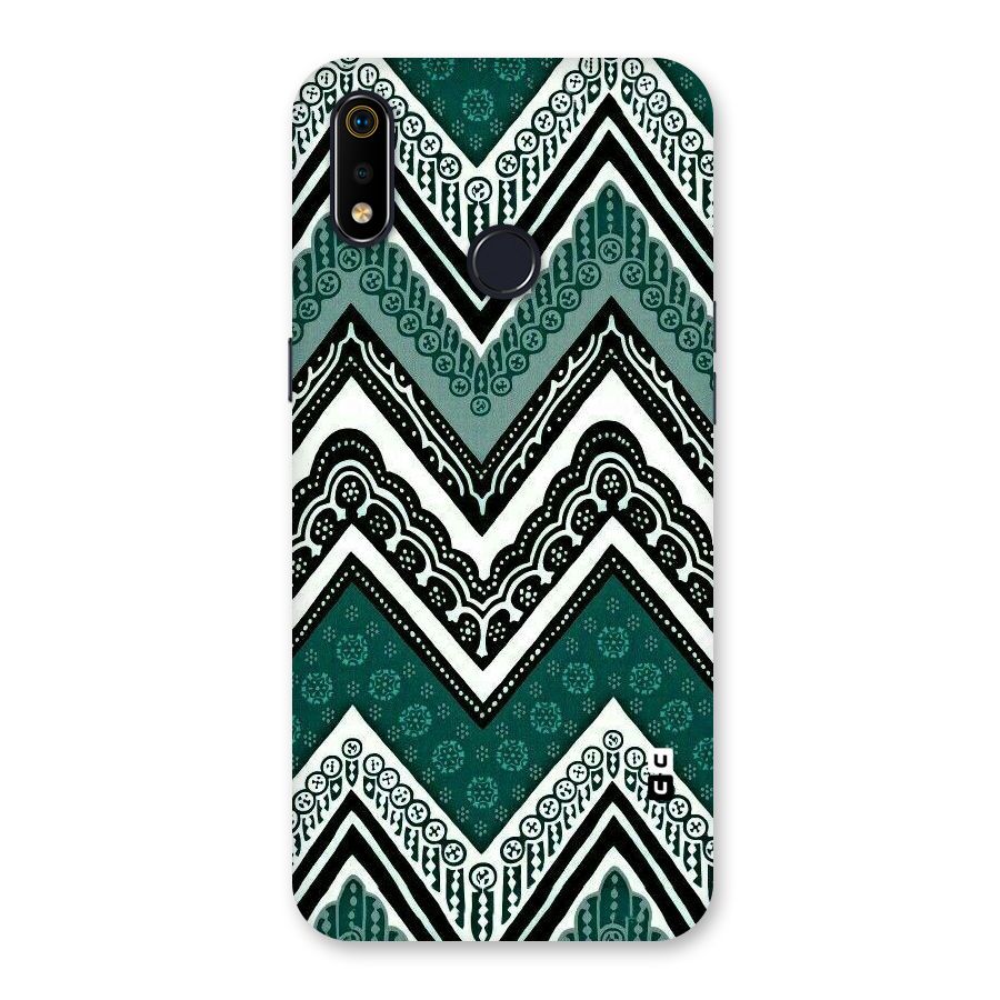 Patterned Chevron Back Case for Realme 3i