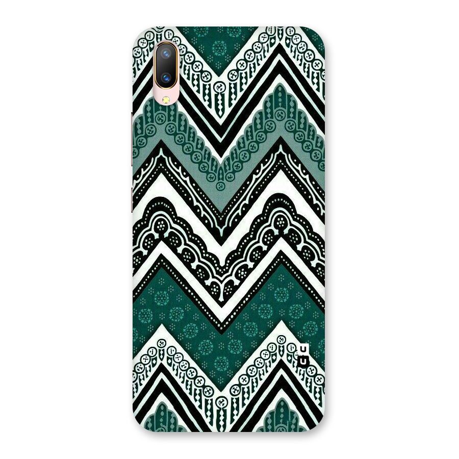 Patterned Chevron Back Case for Vivo V11 Pro