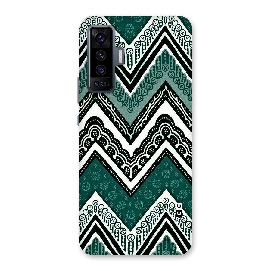 Patterned Chevron Back Case for Vivo X50