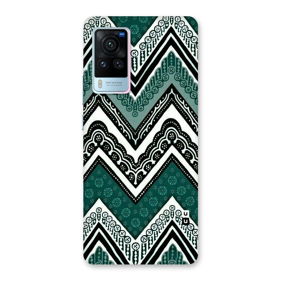 Patterned Chevron Back Case for Vivo X60 Pro