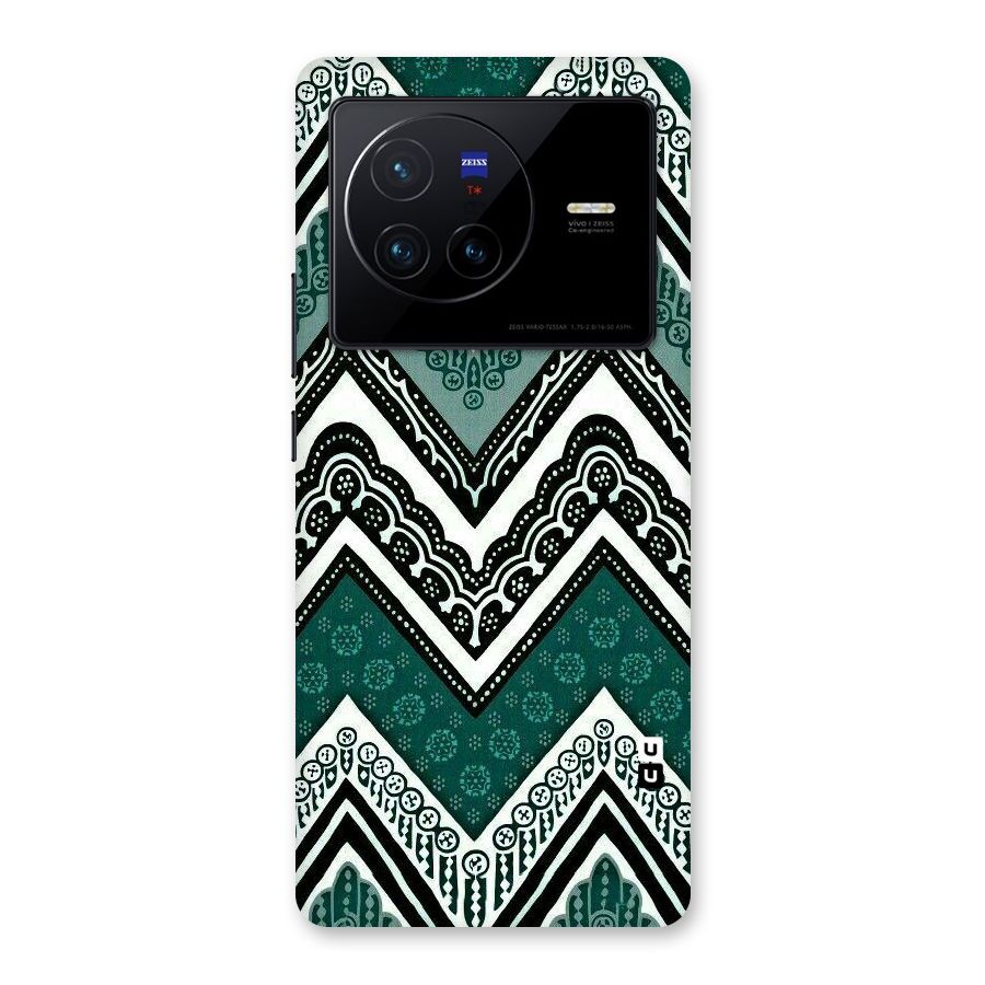 Patterned Chevron Back Case for Vivo X80