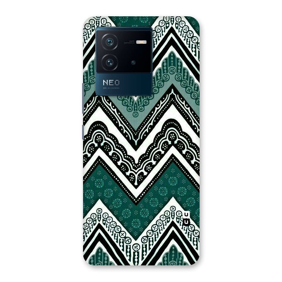 Patterned Chevron Back Case for Vivo iQOO Neo 6 5G