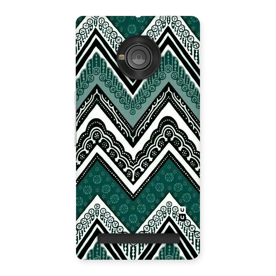 Patterned Chevron Back Case for Yu Yunique