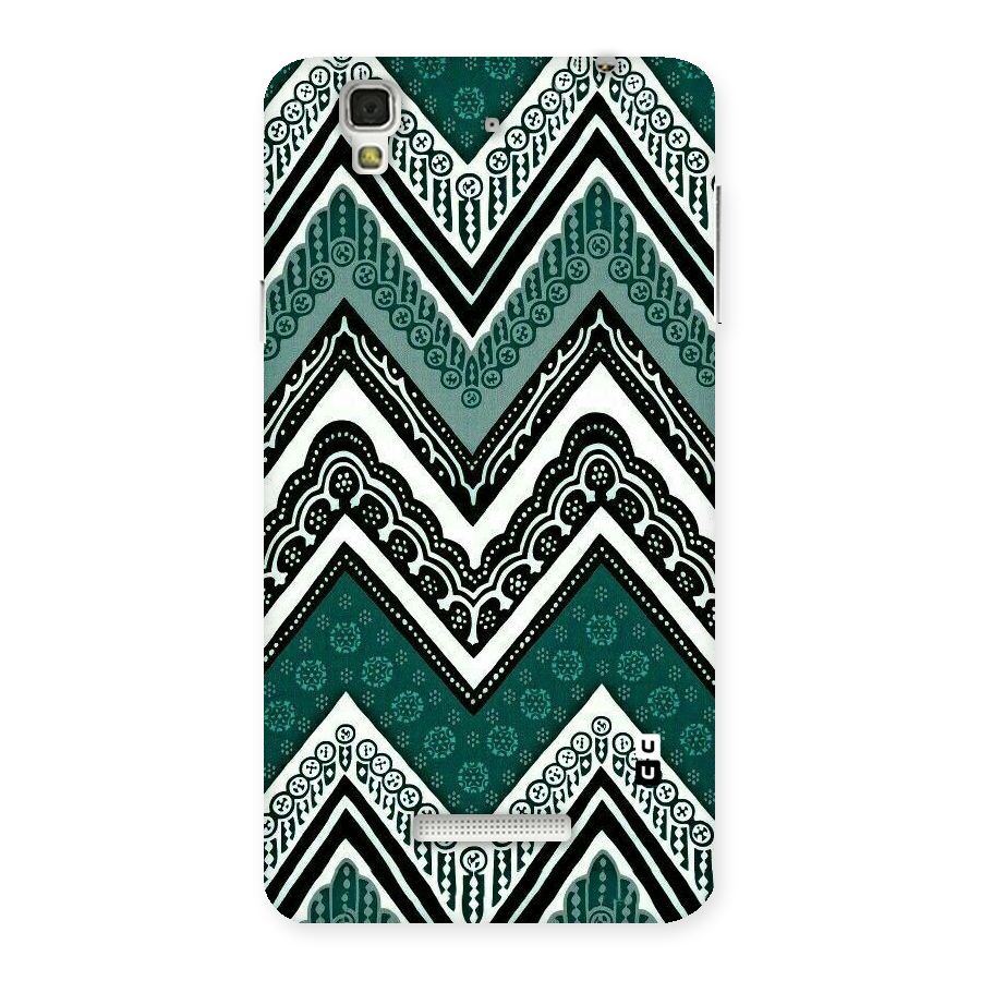 Patterned Chevron Back Case for Yu Yureka
