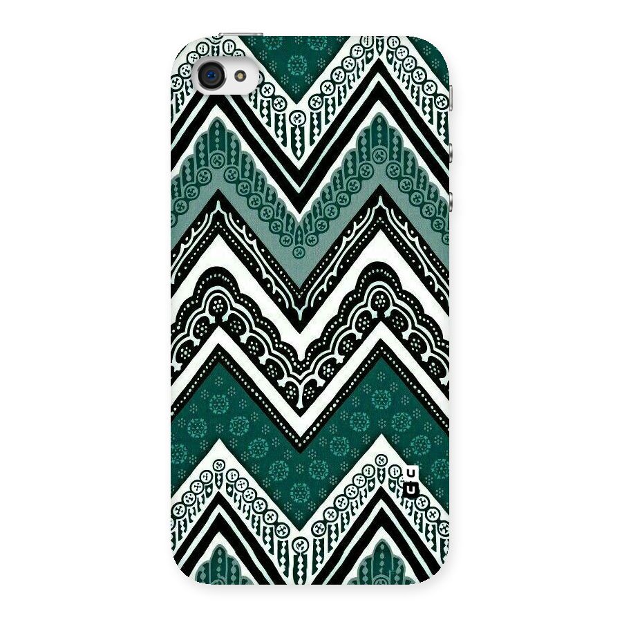 Patterned Chevron Back Case for iPhone 4 4s