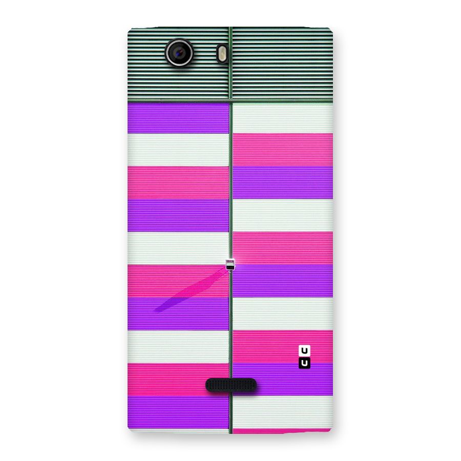 Patterns City Back Case for Canvas Nitro 2 E311