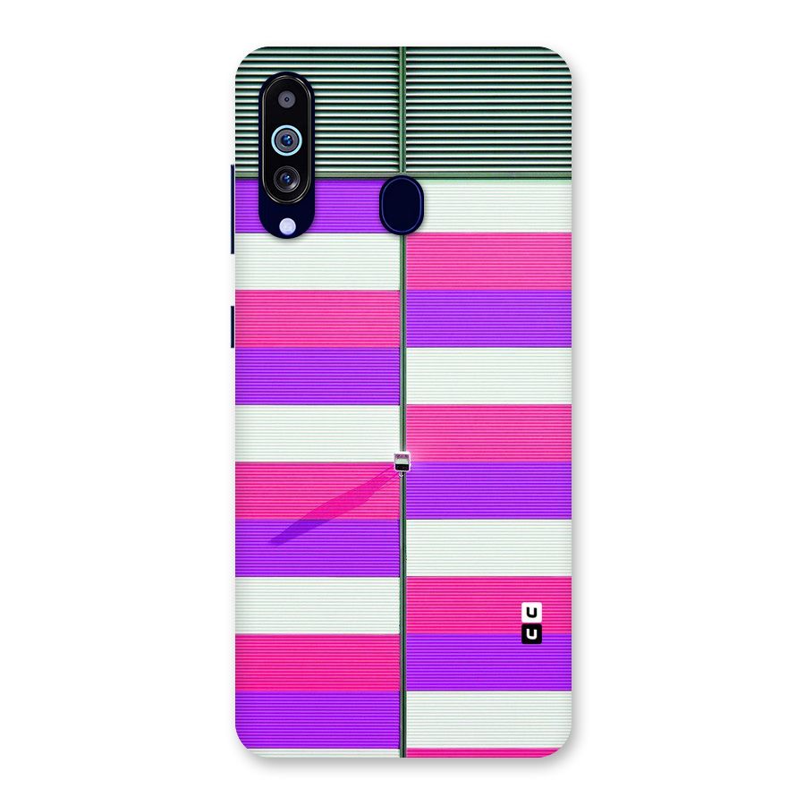 Patterns City Back Case for Galaxy A60