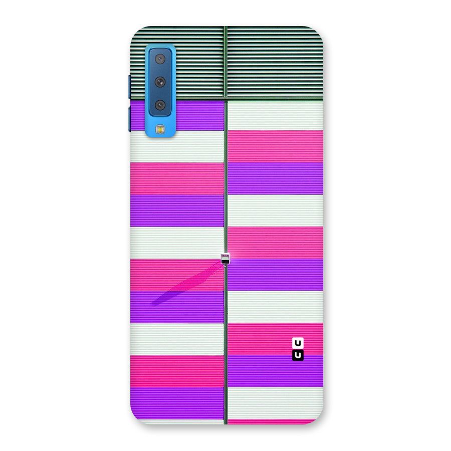 Patterns City Back Case for Galaxy A7 (2018)