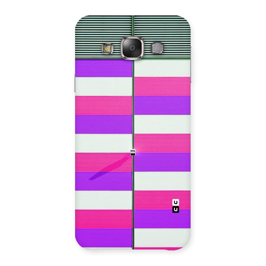 Patterns City Back Case for Galaxy E7