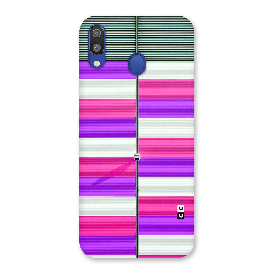 Patterns City Back Case for Galaxy M20