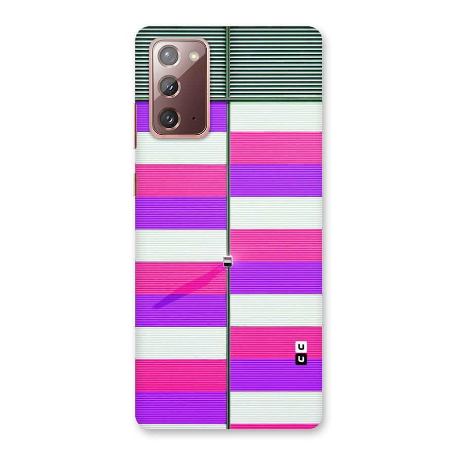 Patterns City Back Case for Galaxy Note 20