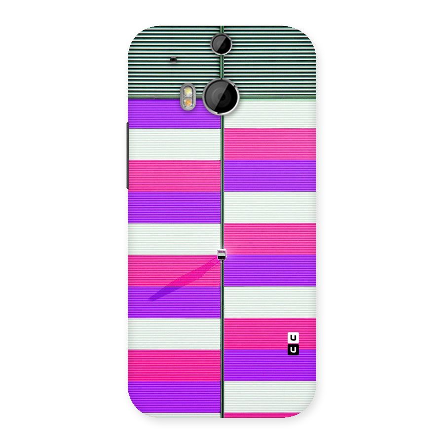 Patterns City Back Case for HTC One M8