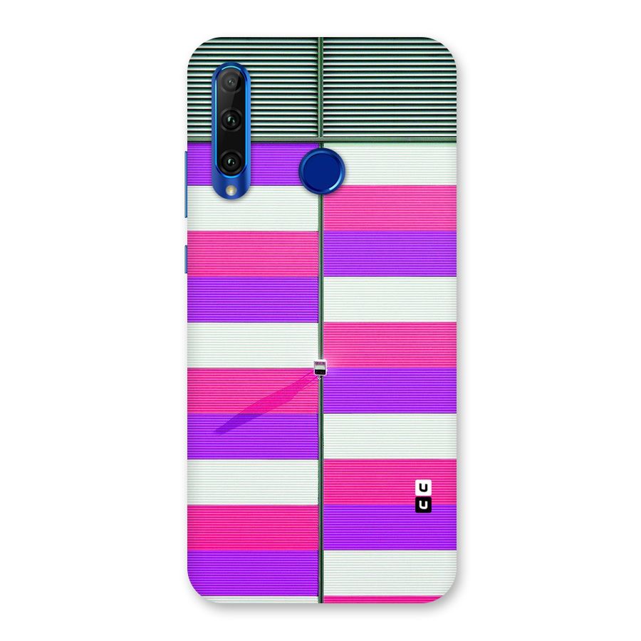 Patterns City Back Case for Honor 20i