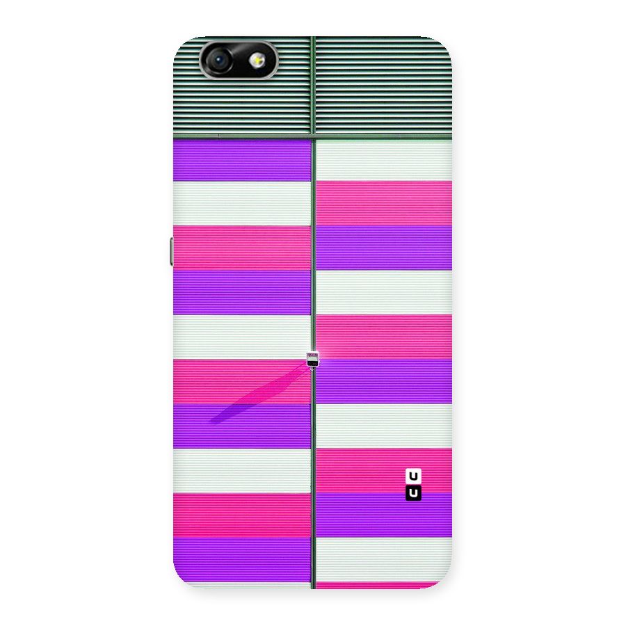 Patterns City Back Case for Honor 4X